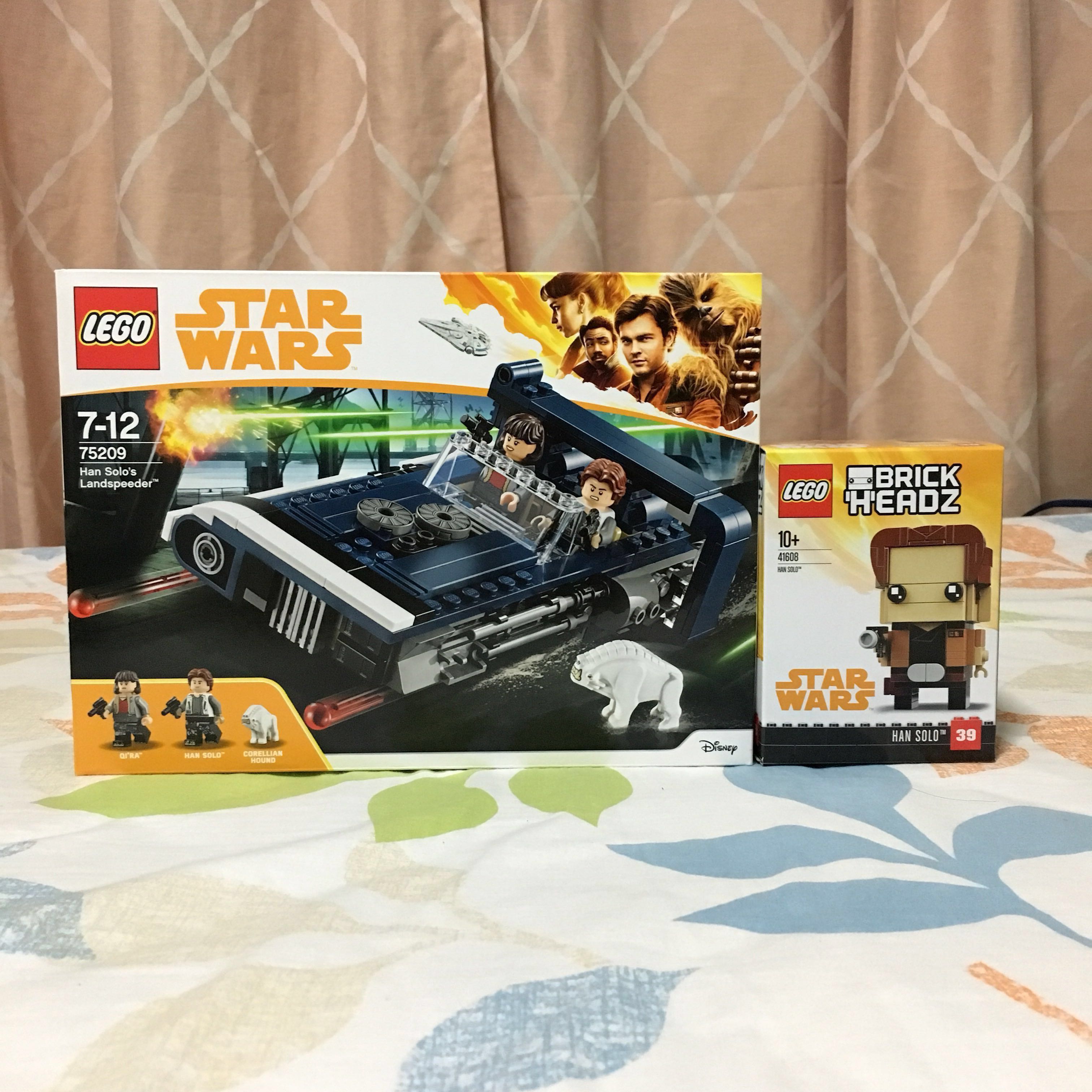 Han solo store landspeeder lego