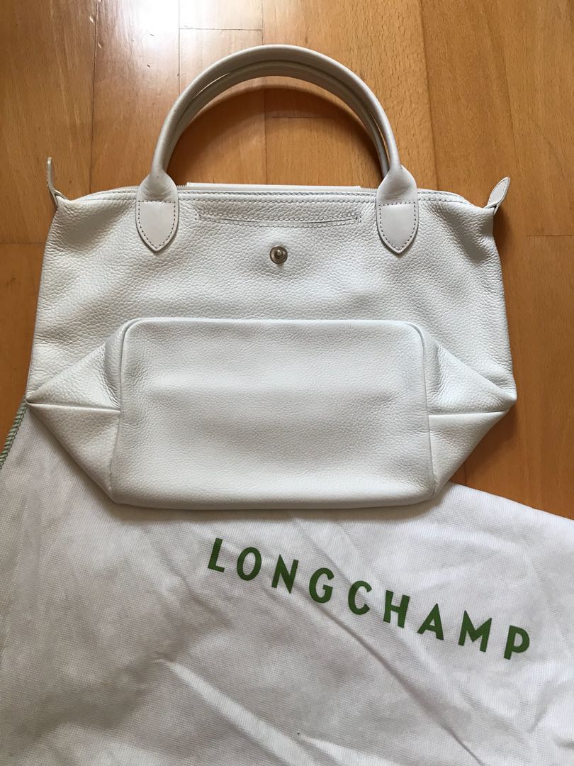 longchamp leather tote bag