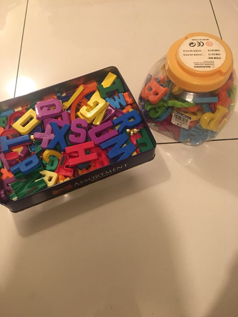 magnetic letters numbers and shapes