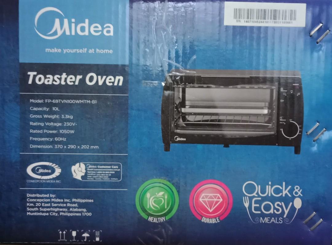 Midea toaster oven, Furniture & Home Living, Kitchenware & Tableware