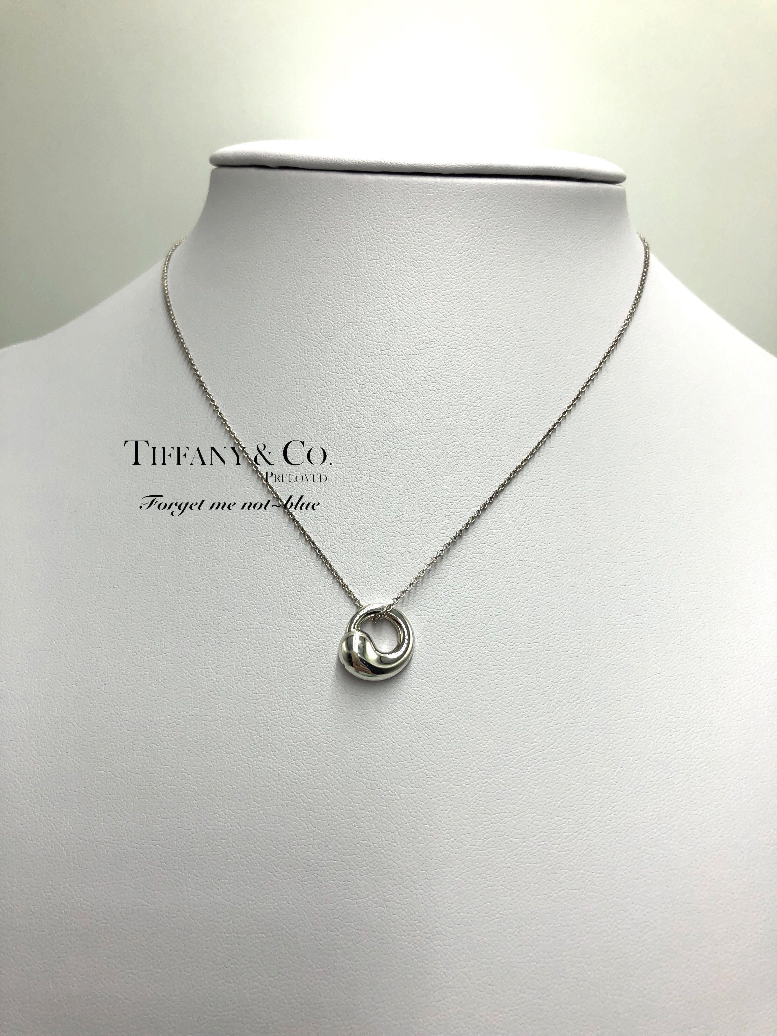 tiffany and co eternal circle necklace