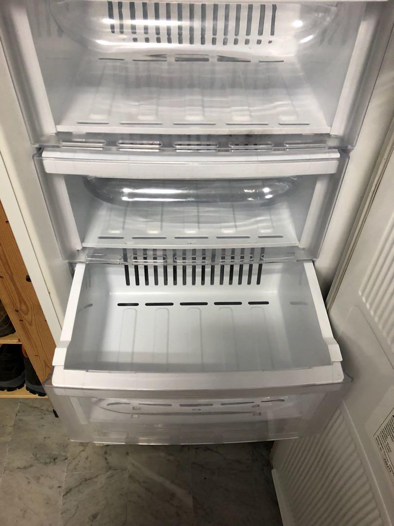 Mitsubishi upright freezer 160 litres used, TV & Home Appliances