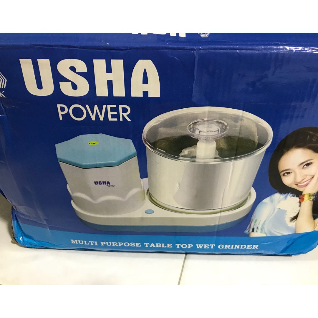 MSK Usha power Multi Purpose Table Top Wet Grinder, TV & Home