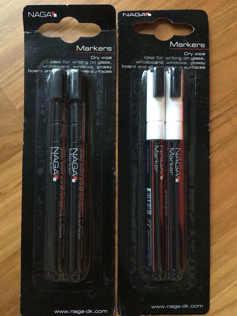 NAGA marker pens, Hobbies & & Craft, Craft Supplies & on Carousell