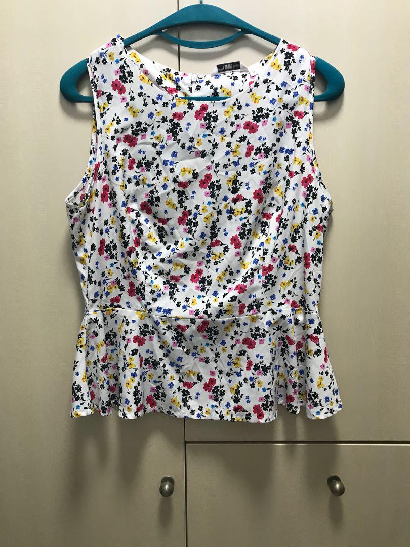 New Look Soft Peplum Women S Fashion Clothes Tops On Carousell
