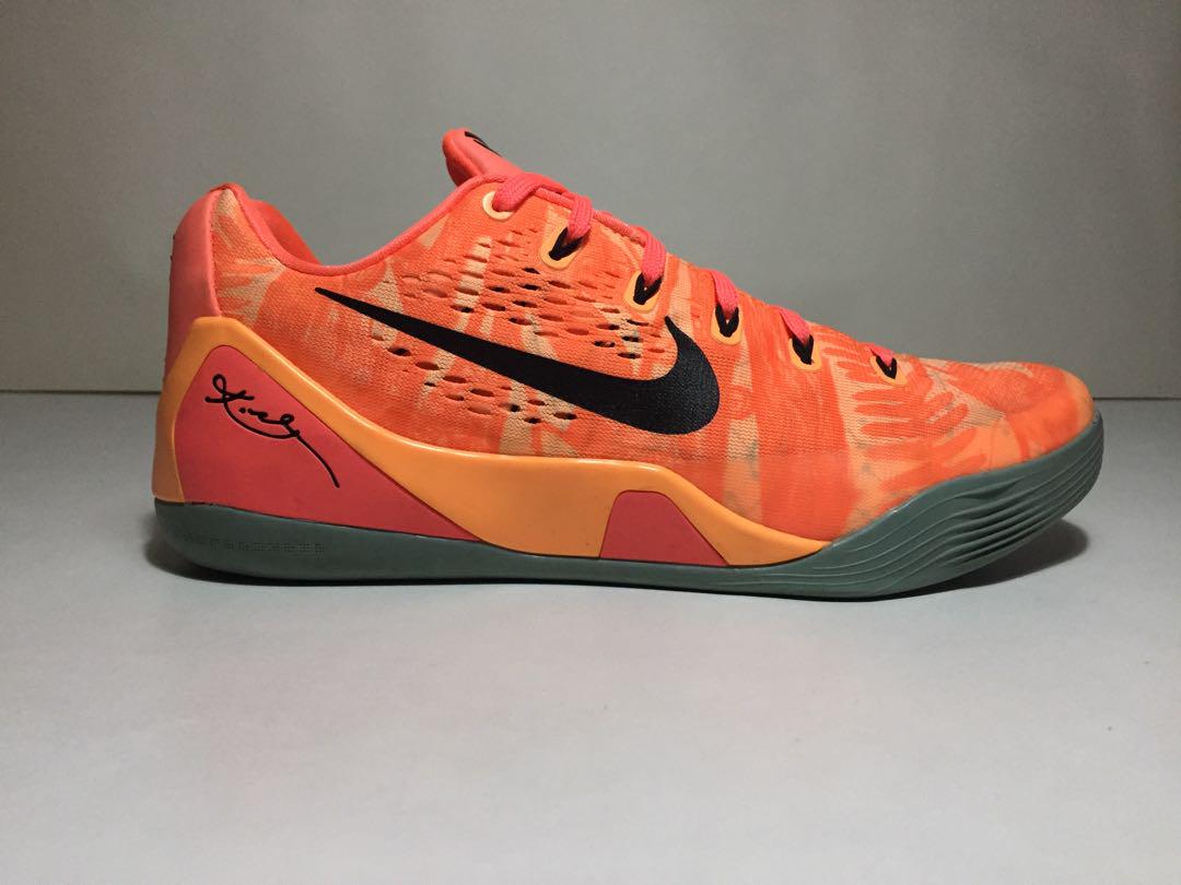 nike kobe 9 mens brown