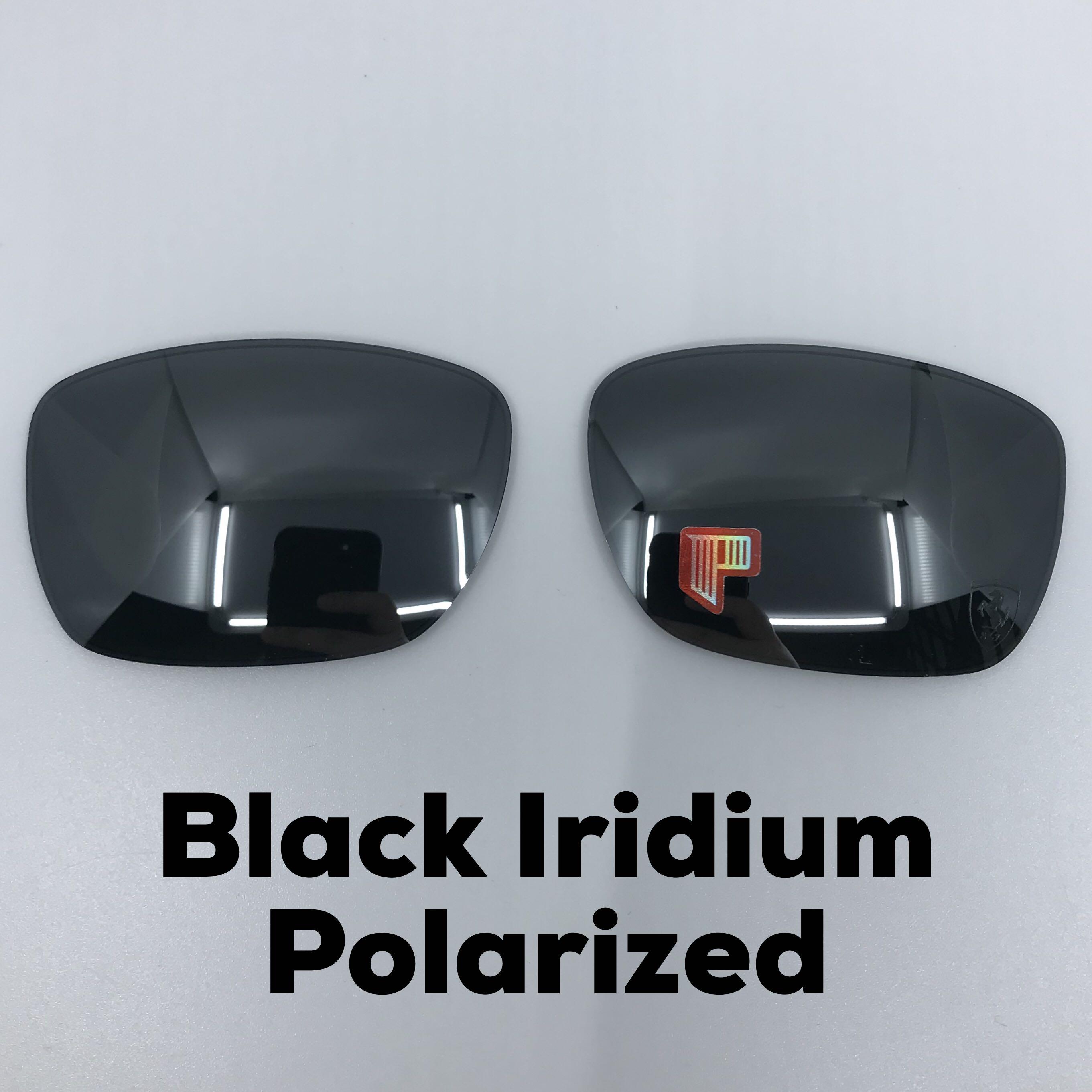 oakley tinfoil carbon black iridium polarized