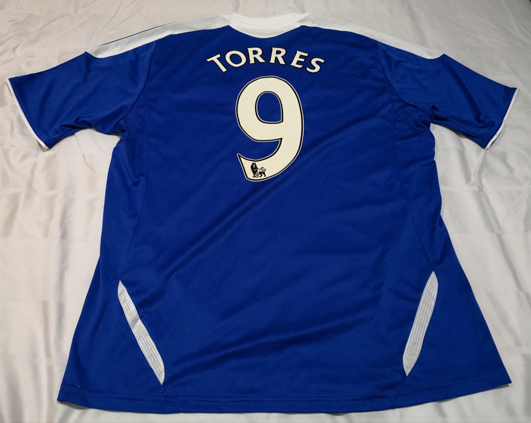 Original Chelsea 2011 home jersey with Fernando Torres nameset