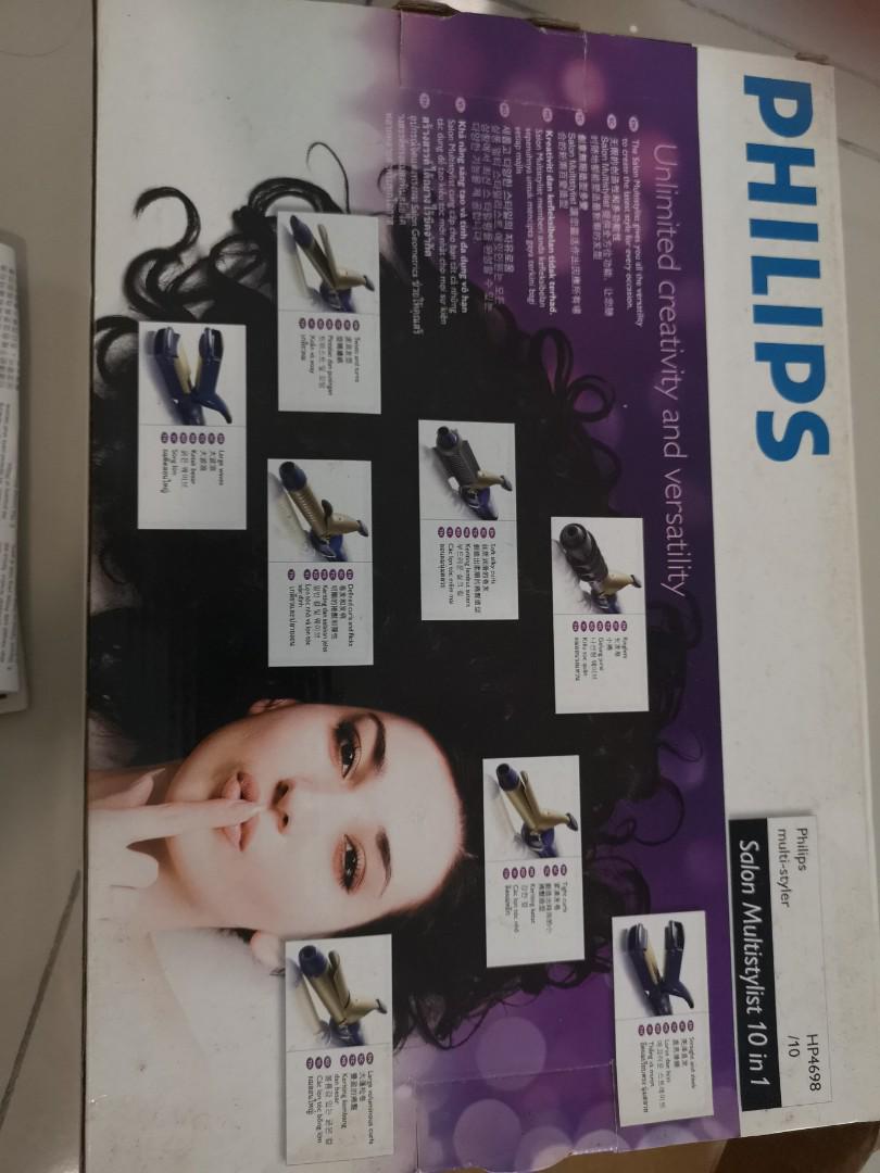 Philips saloon multi hair Styler 10 in 1