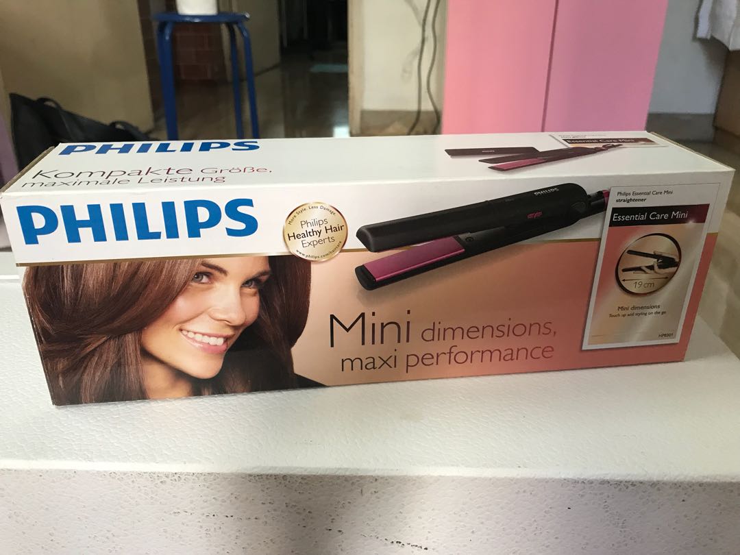 philips small hair straightener