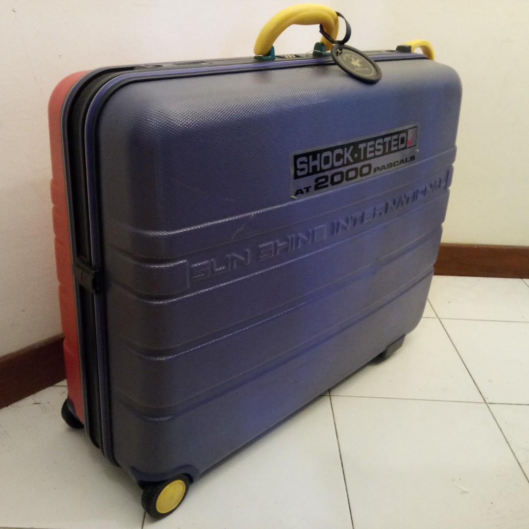 Polo hard case luggage deals