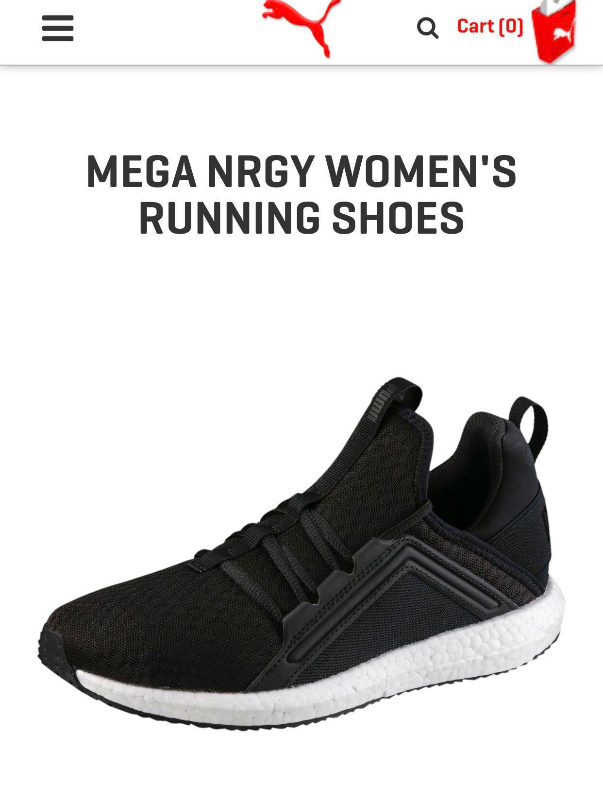 puma mega nrgy women's