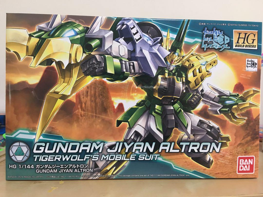 Readystock Bandai Hg Gundam Jiyan Altron Toys Games Bricks Figurines On Carousell