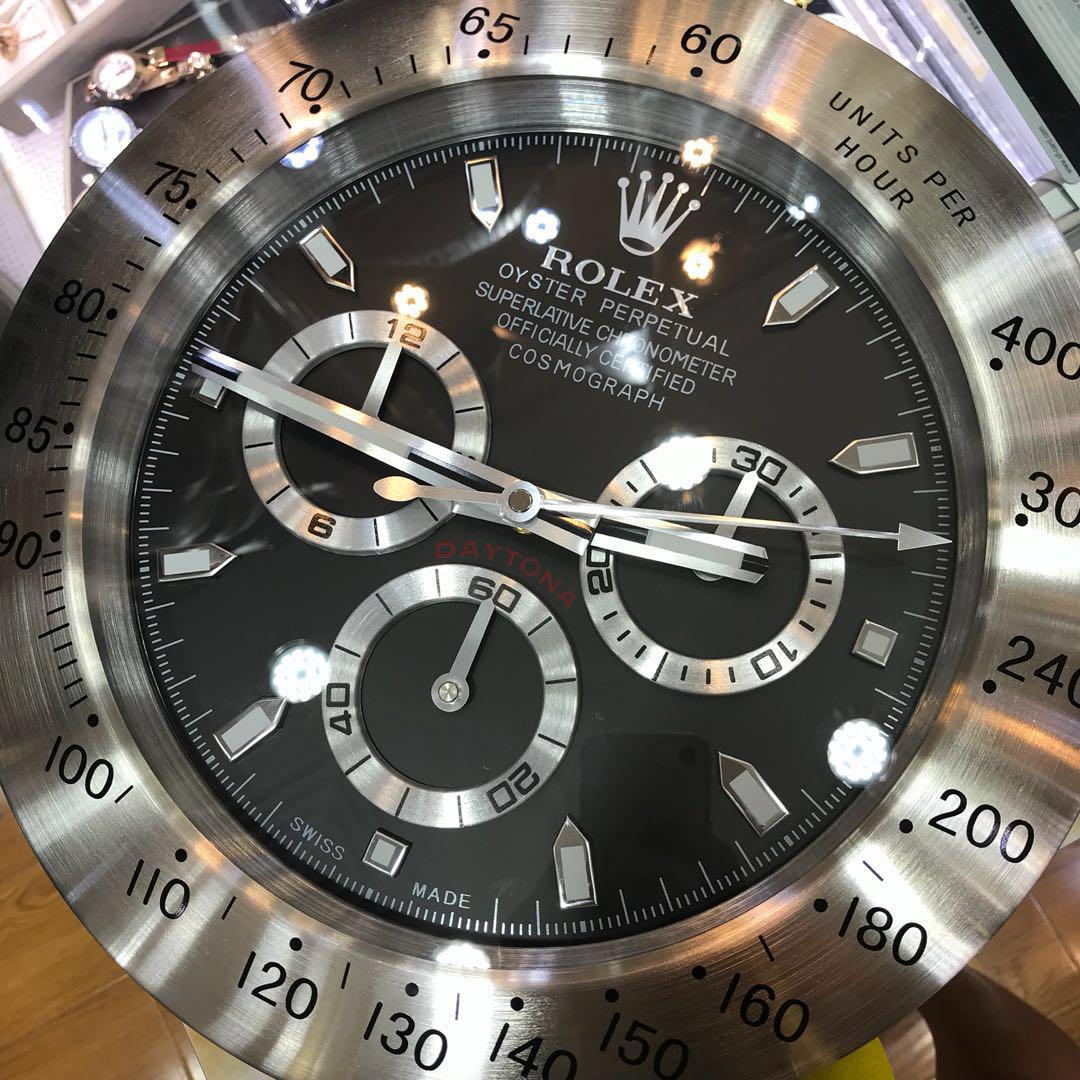 Rolex oyster perpetual wall clock sales