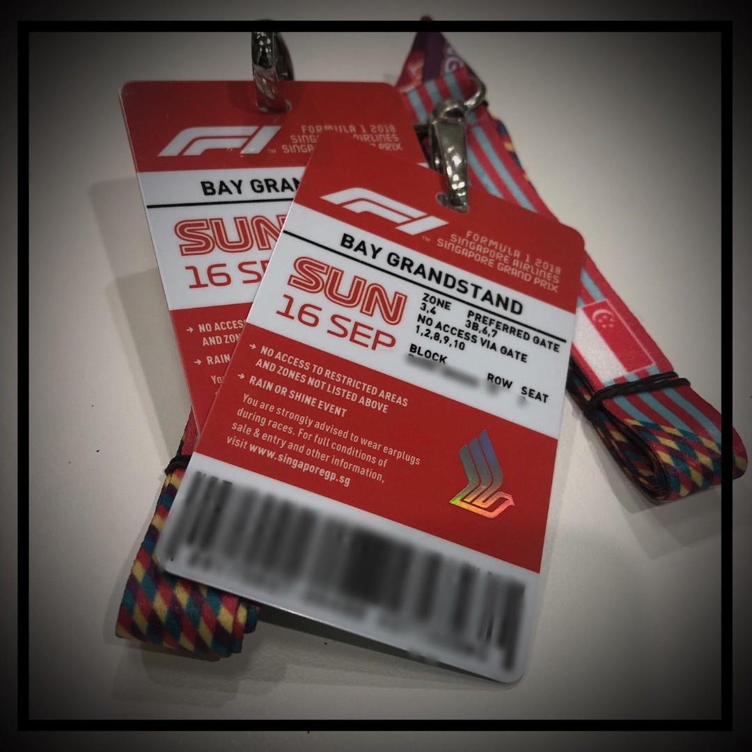 singapore f1 tickets