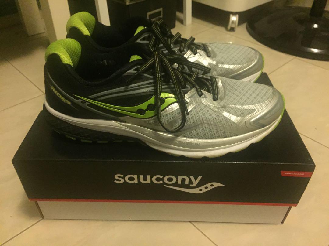 saucony ride 9 brown