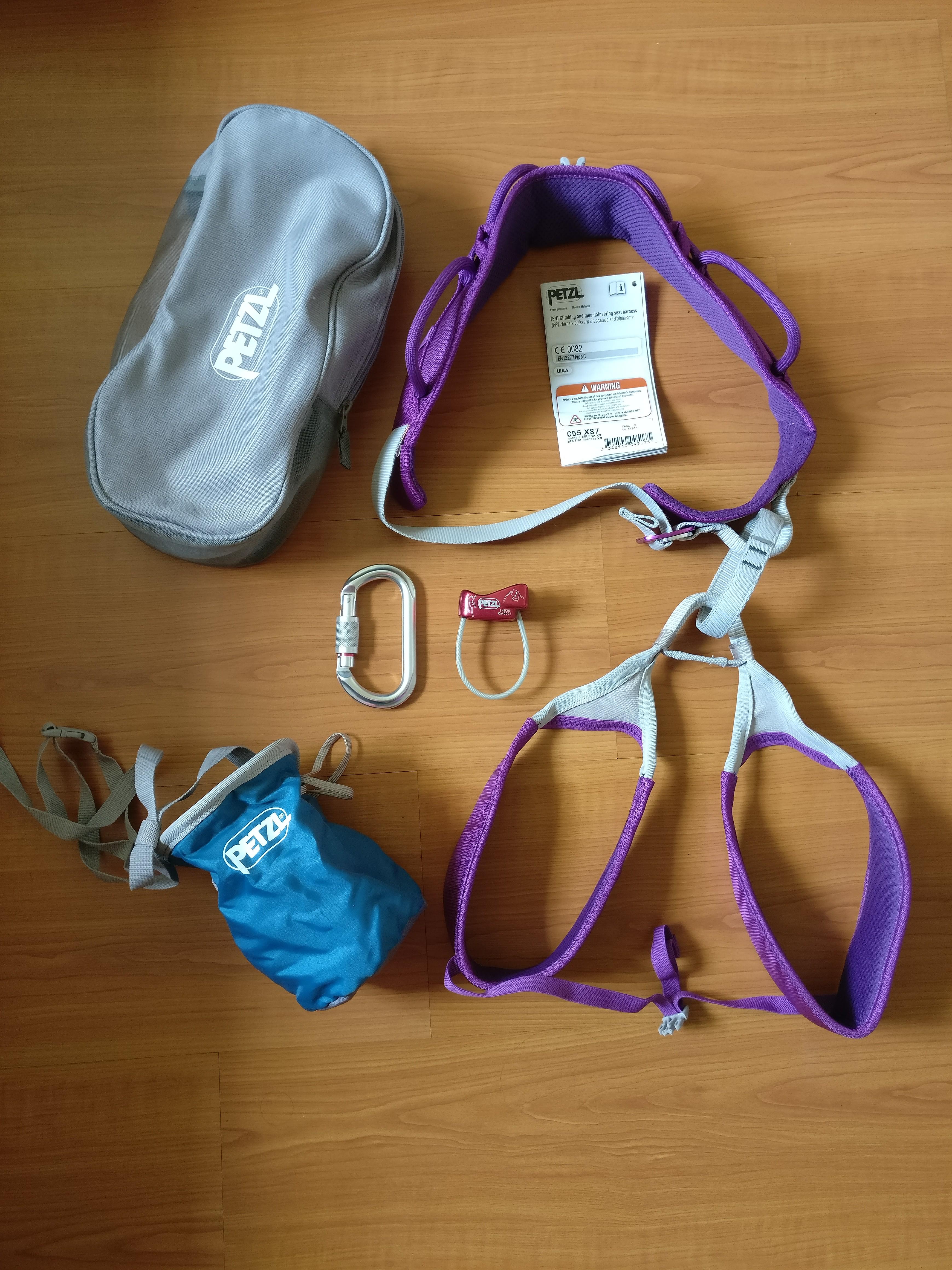 Selena Petzl Complete Rock Climbing Starter Kit, Sports Equipment