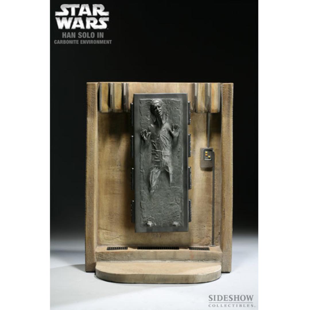 Sideshow han solo 2025 carbonite