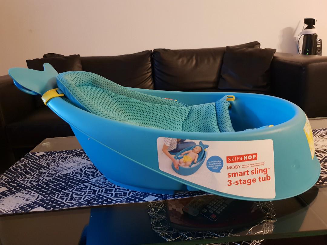 skip hop moby baby bathtub