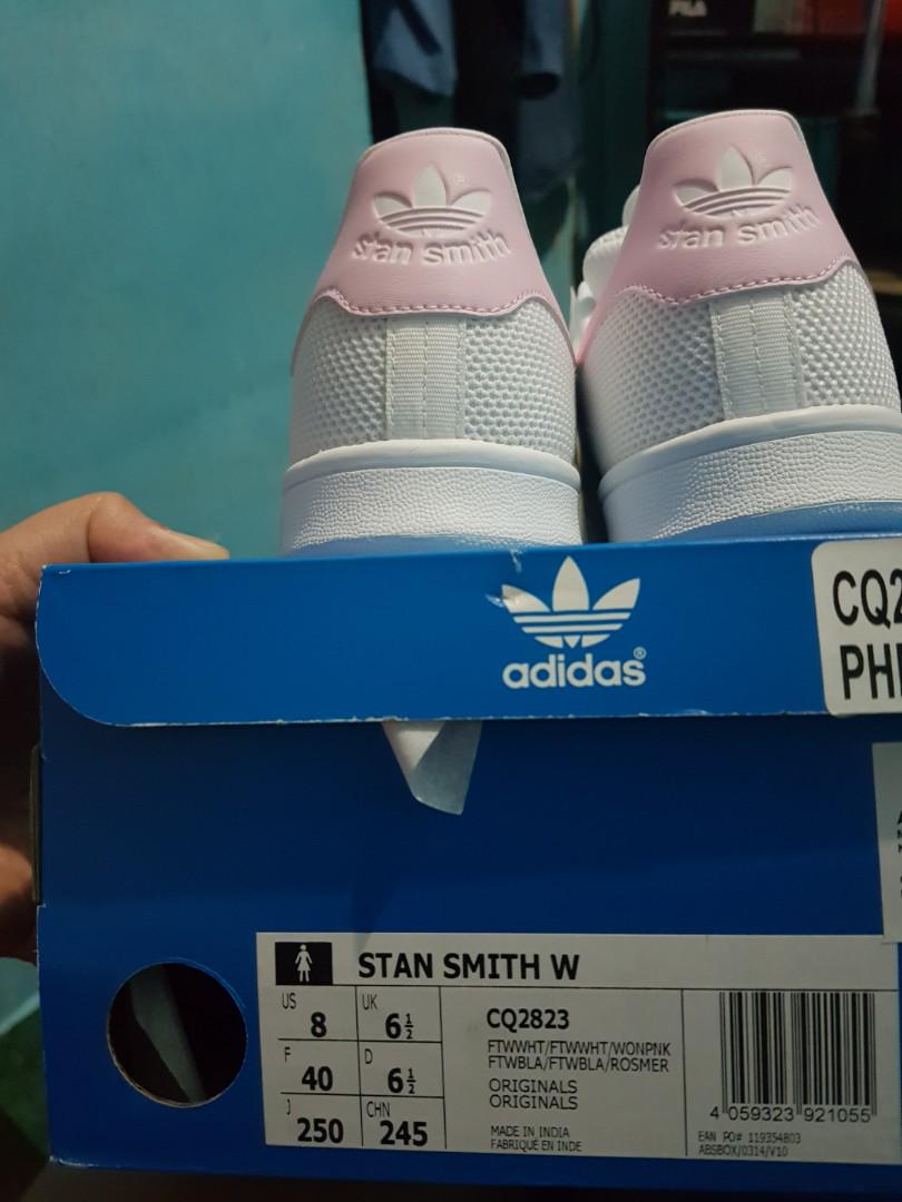 Stan smith 2025 knit pink