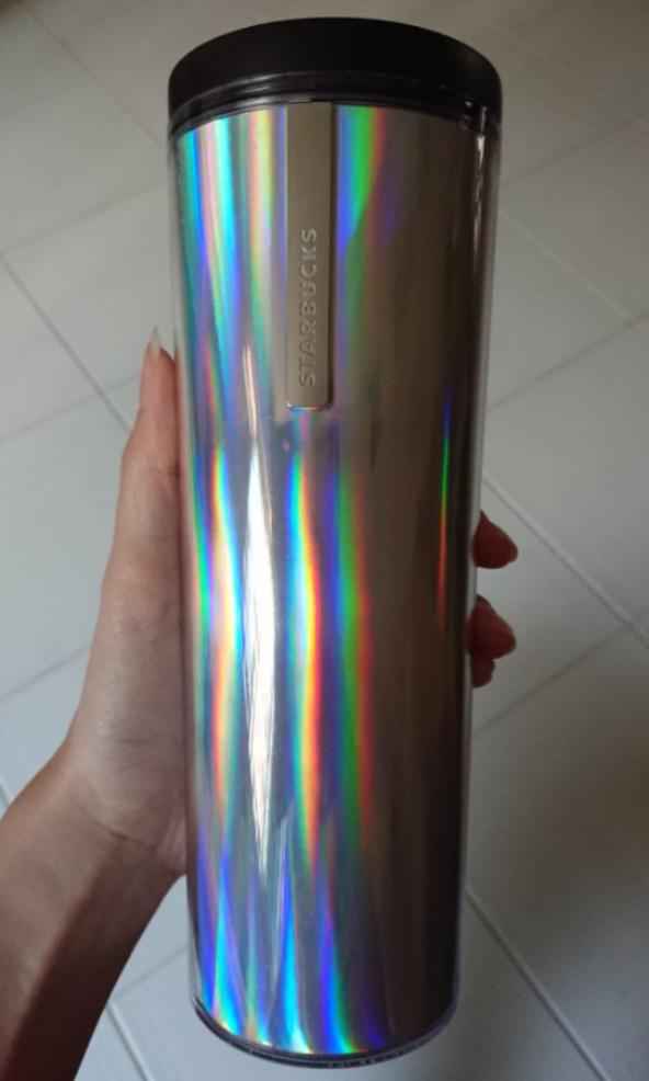 holographic starbucks cup