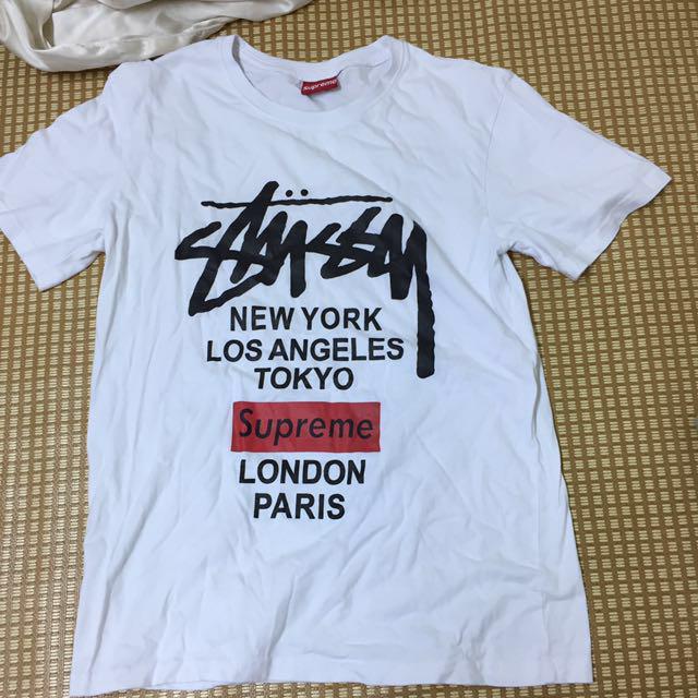 stussy supreme t shirt