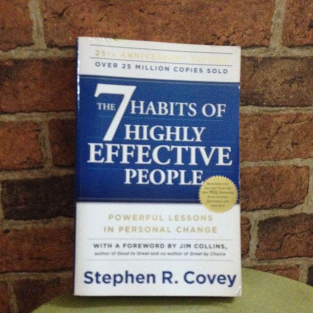 The 7 Habits Of Highly Effective People 25th Anniversary Edition Hobbies Toys Books The 7 Habits Of Highly Effective People 25th Anniversary Edition Hobbies Toys Books