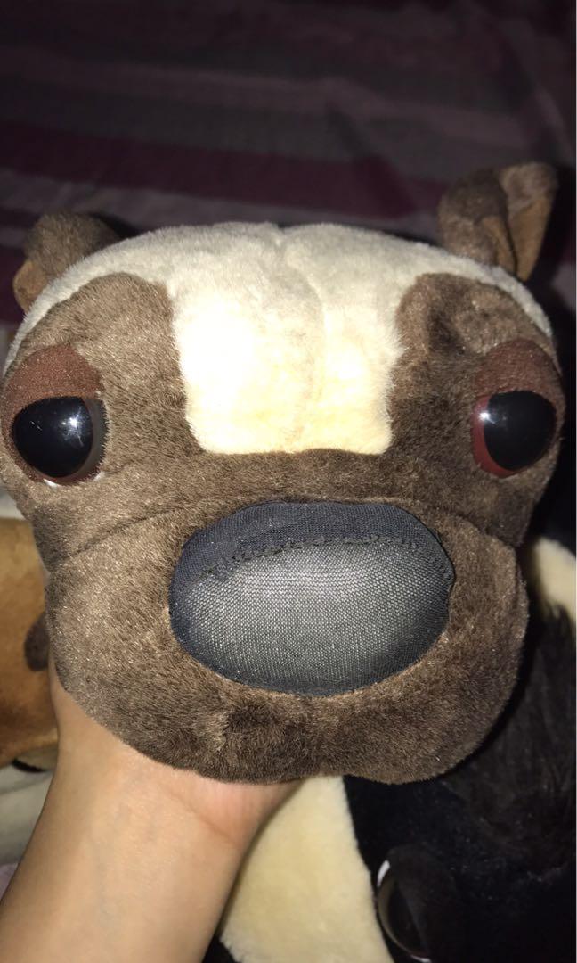 The Dog stuffed toys (Category: Infant Playtime) located in Manila. Submitted by zoey_stuff (Listing ID 185369388, Image 3). Description: 200 each 900 for take all Text me for more inquiries 09264033883.