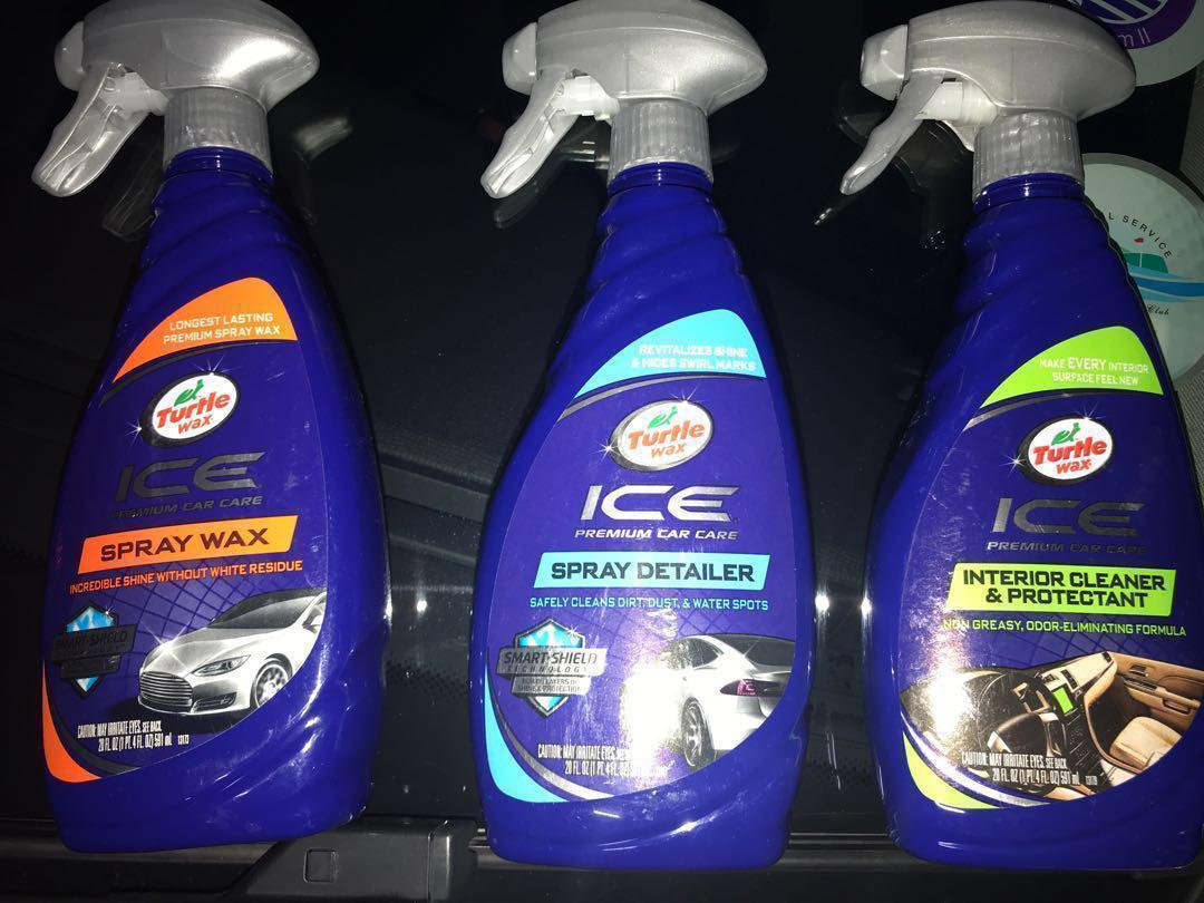 Turtle Wax complete ICE Premium car care kit, 8 piece, Car Accessories