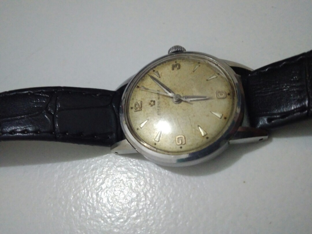 Vintage Eterna Matic Fesyen Pria Jam Tangan di Carousell