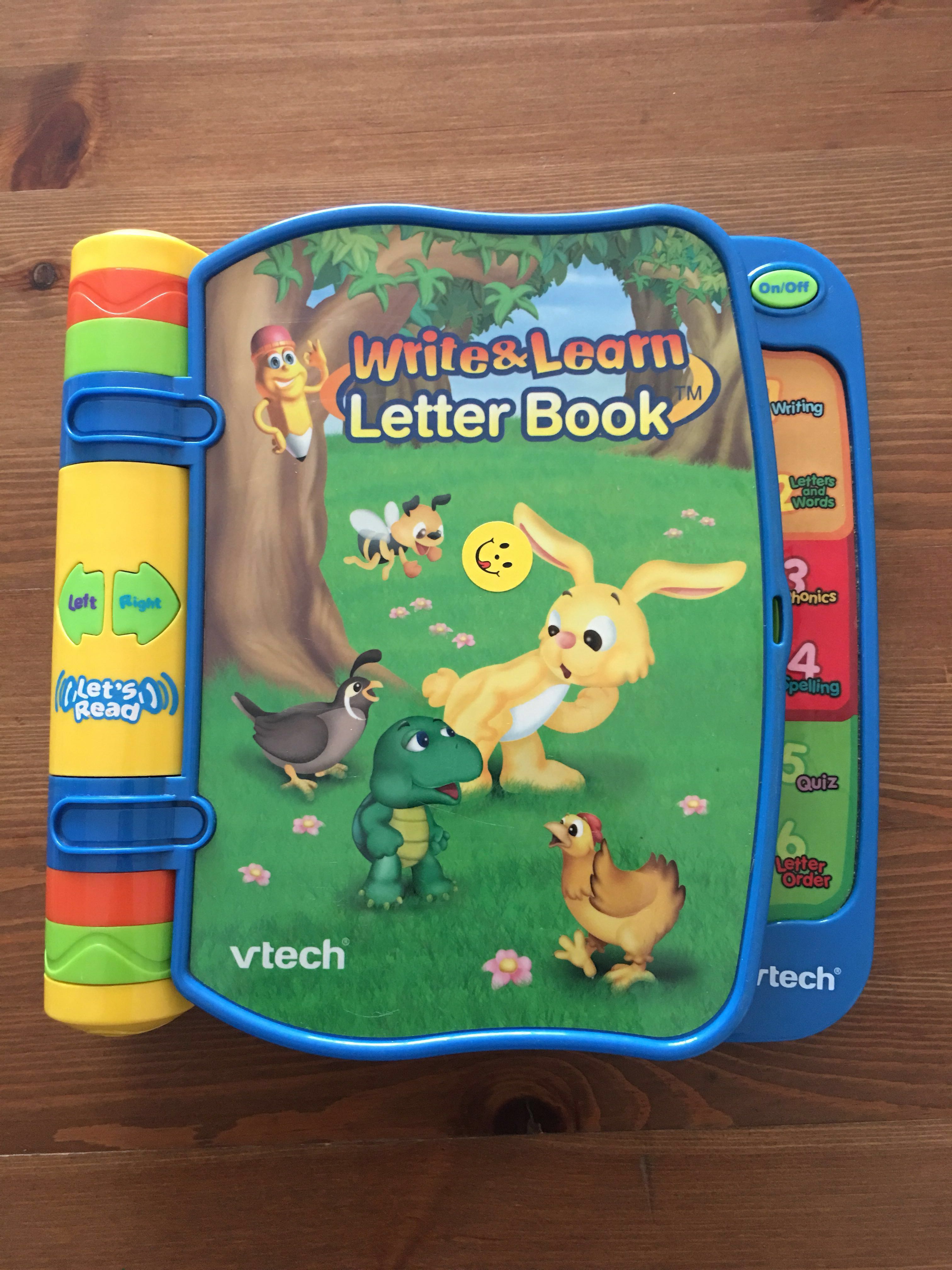 Vtech write and outlet learn letter book