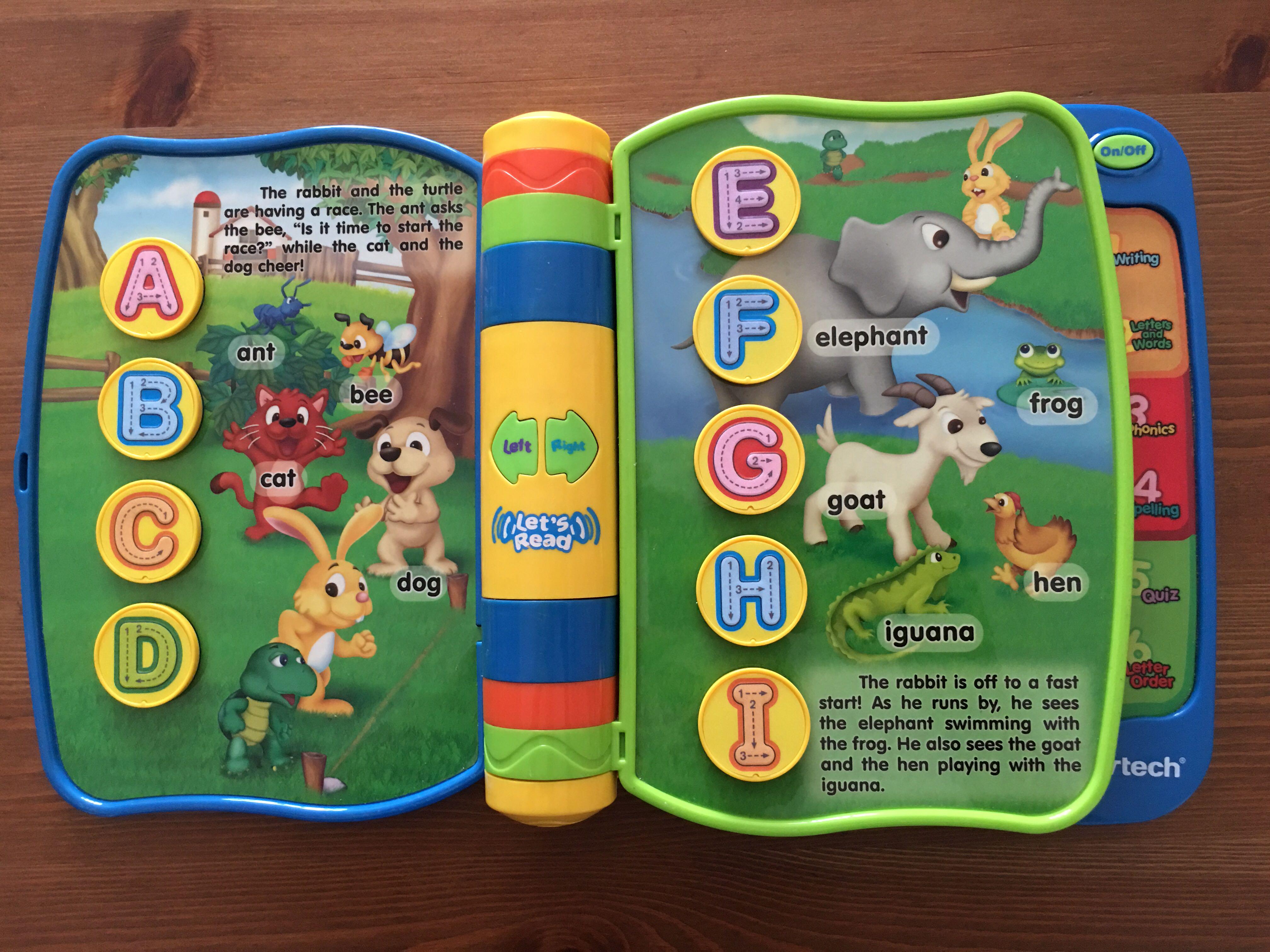 Vtech write & hot sale learn letter book