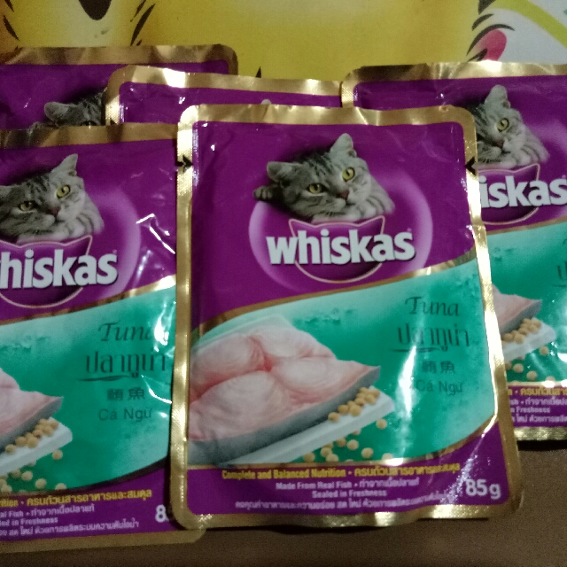 Whiskas (makanan Kucing), Pet Supplies, Pet Food on Carousell