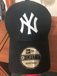 New Era NY 9 Forty Cap 洋基老帽-黑色