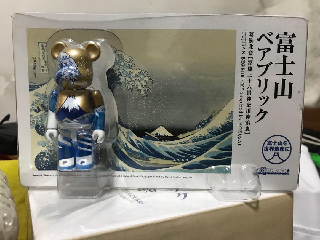 BE@RBRICK 「富嶽三十六景神奈川沖浪裏」富士山ベアブリック富士山BE ...