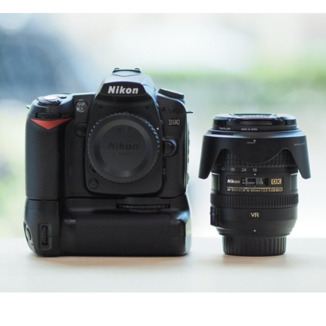壹玖柒伍 二手 相機nikon D90 16 85mm 送美科手把過保機身平輸鏡頭公司貨 相機攝影 單眼相機在旋轉拍賣