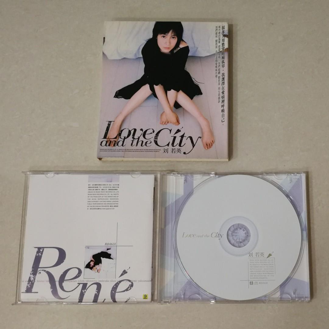 刘若英Rene Liu Ruo Ying: <Love and the City> 2002 CD (附外纸盒 