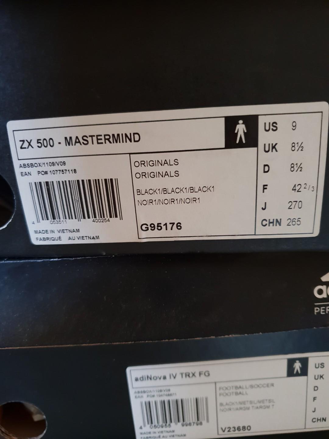 mastermind x adidas zx 500