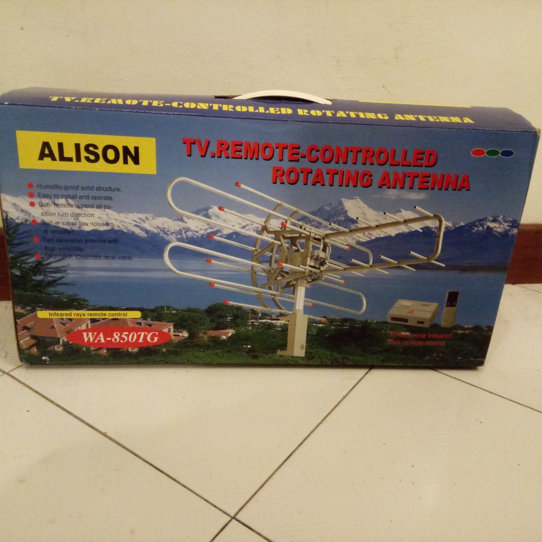 Allison Tv Remote Controlled Rotating Antenna Wa 850tg New Never Used Electronics Others On Carousell