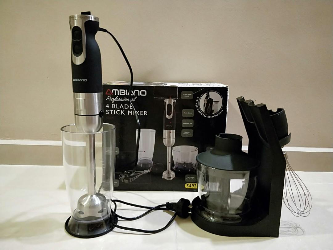 Ambiano Professional 4 Blade Stick Mixer 600W > From Australia, TV
