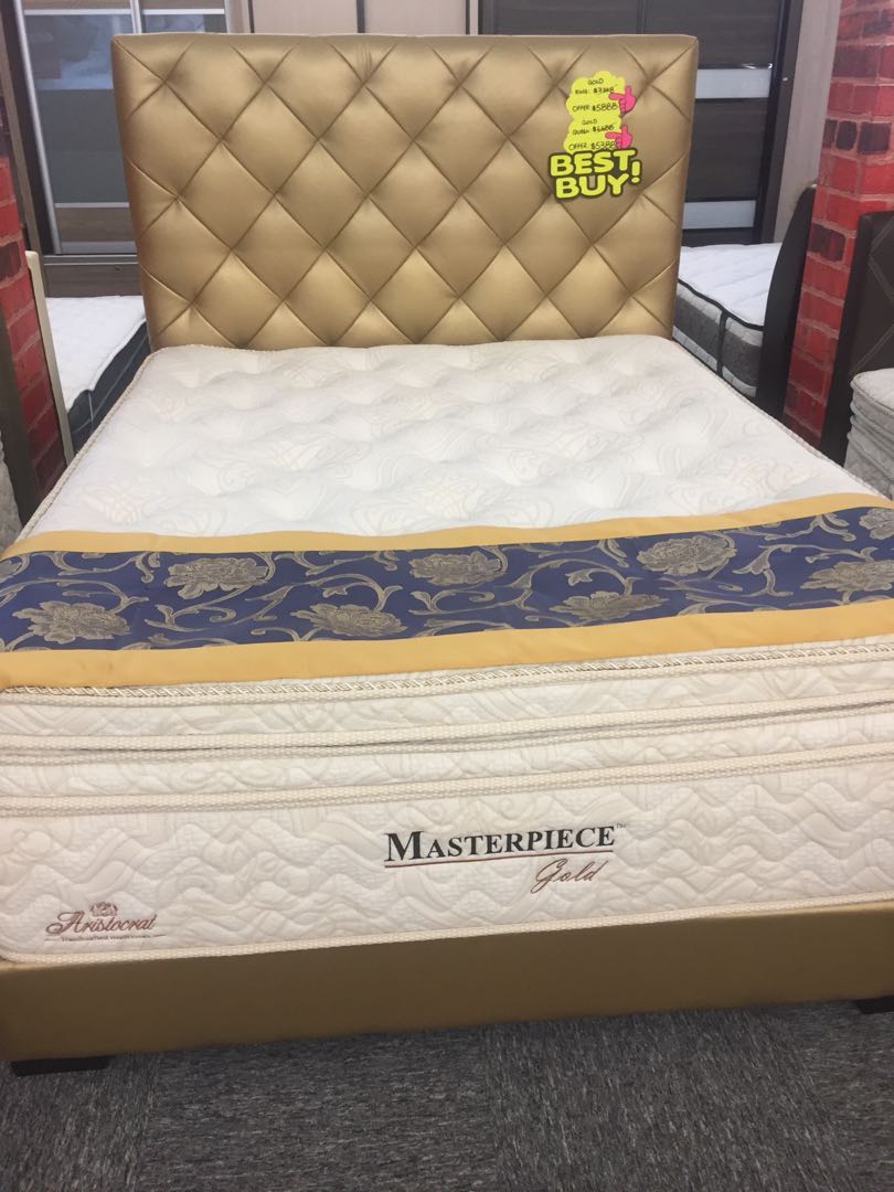 Aristocrat Masterpiece Gold Furniture Beds Mattresses On