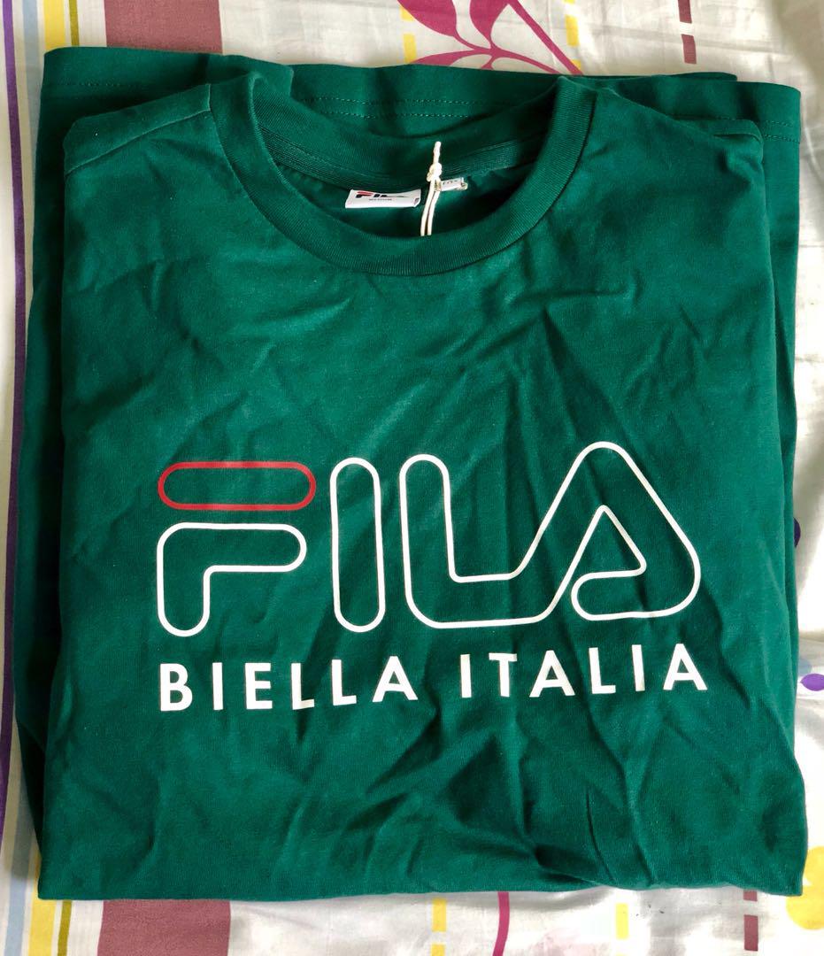 fila green t shirt