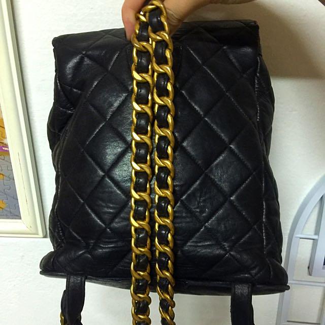 Authentic Vintage Chanel Backpack PRICE REDUCED