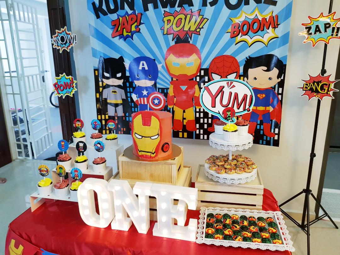 Avengers Dessert Table Price Include All Desserts Design
