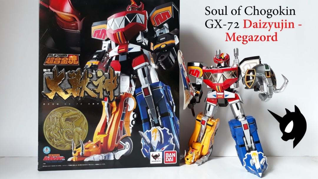 Bandai Soul Of Chogokin Gx 72 Daizyujin Megazord Toys Games Bricks Figurines On Carousell