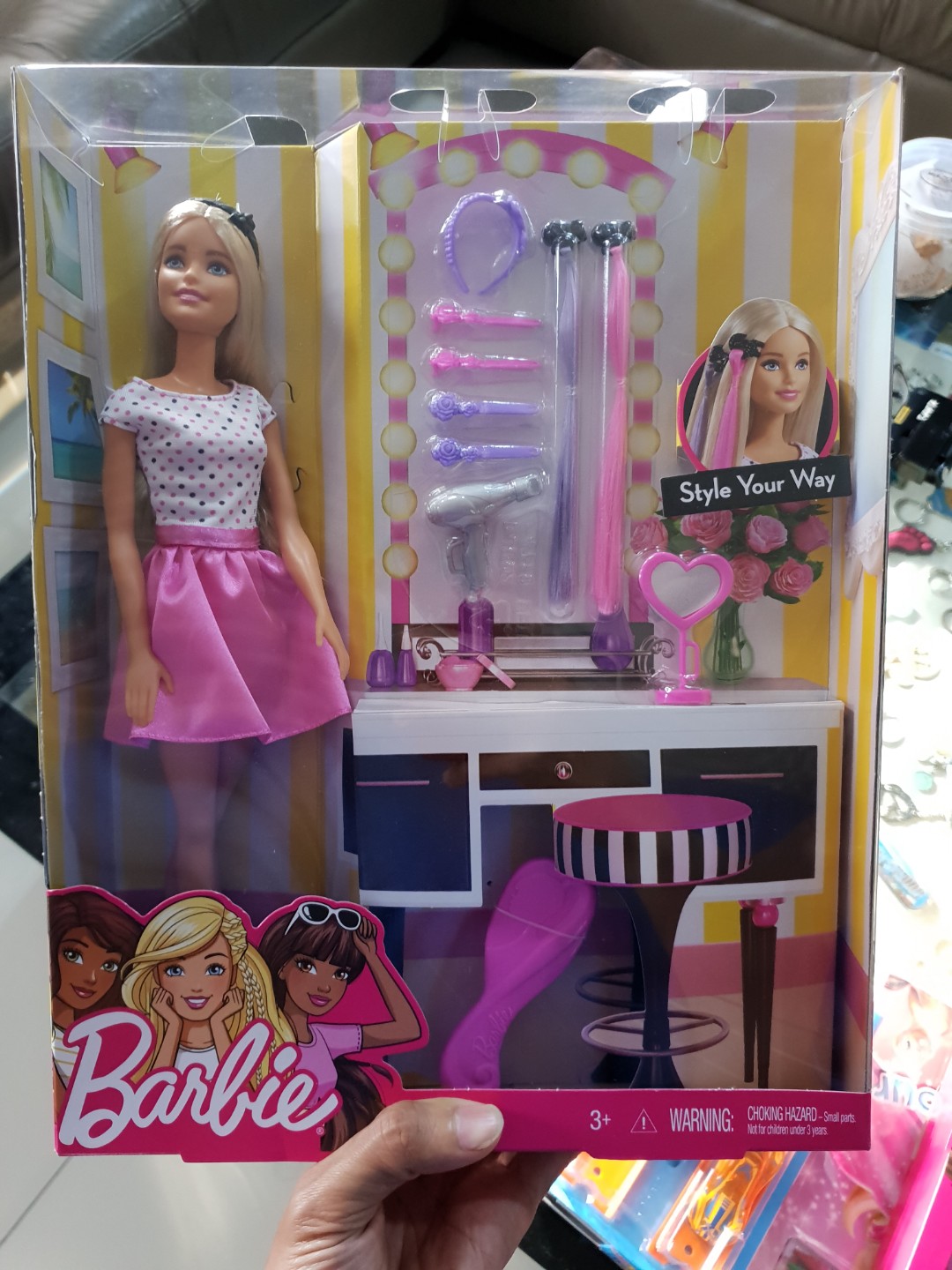 Barbie Doll Set Mainan Game Alat Mainan Lain Di Carousell