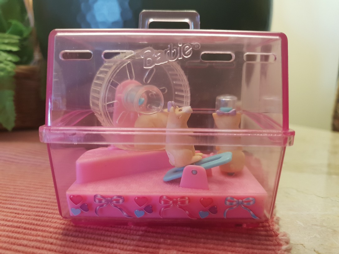 BARBIE HAMSTER WIND UP TOY