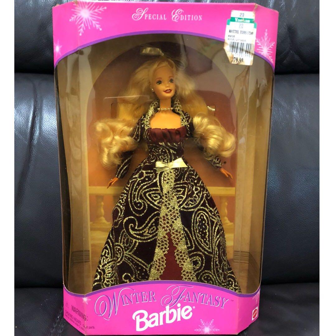 special edition winter fantasy barbie