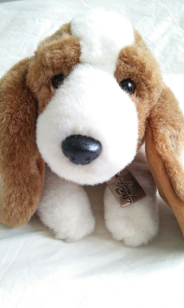 basset hound stuffed toy