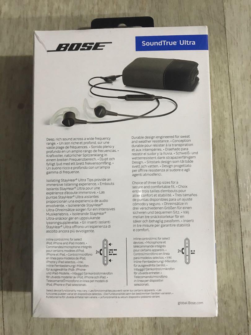 Bose SoundTrue Ultra Audio Soundbars Speakers Amplifiers on